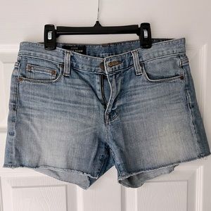 J. Crew cut off denim shorts, size 27